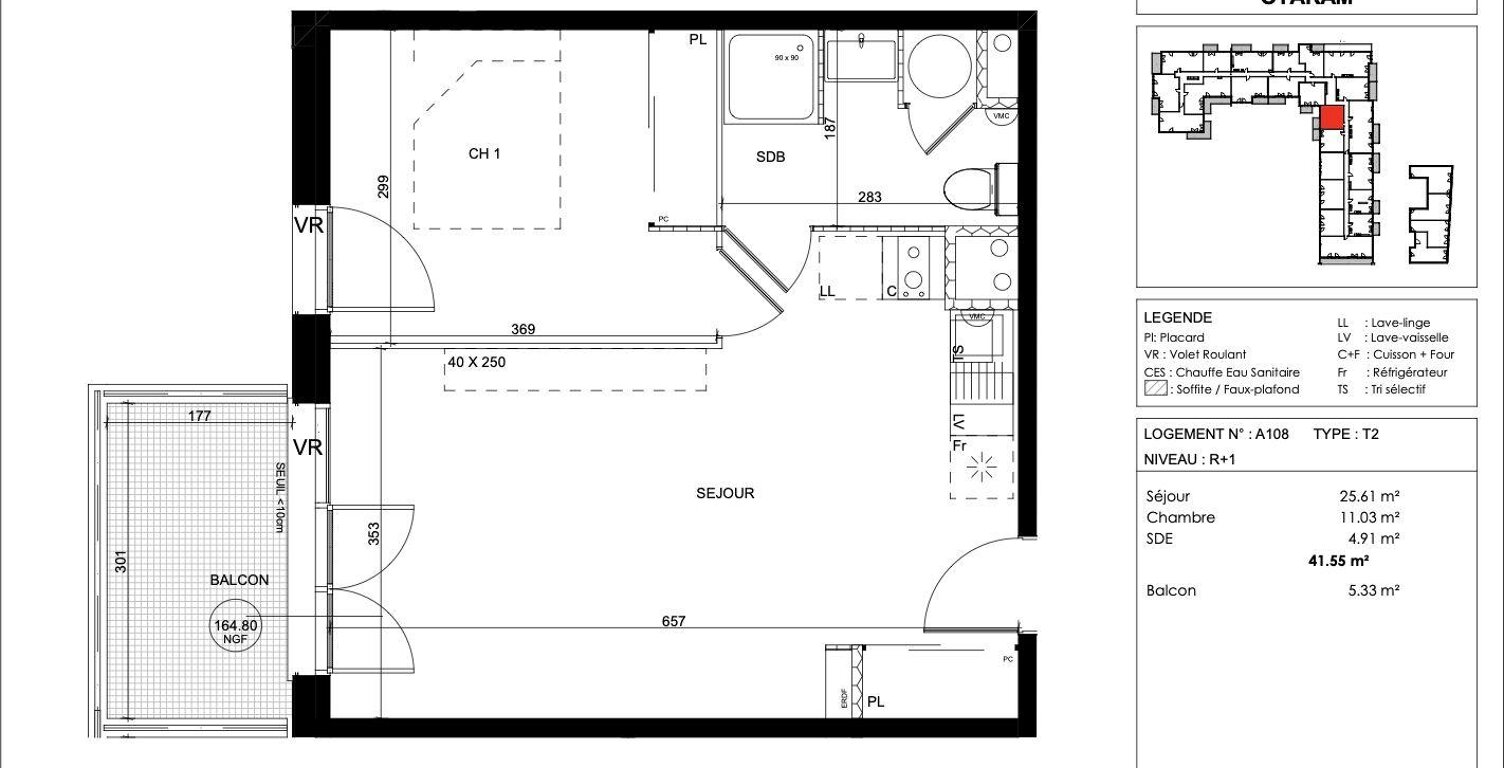 Vente Appartement 2 pièces — photo 1
