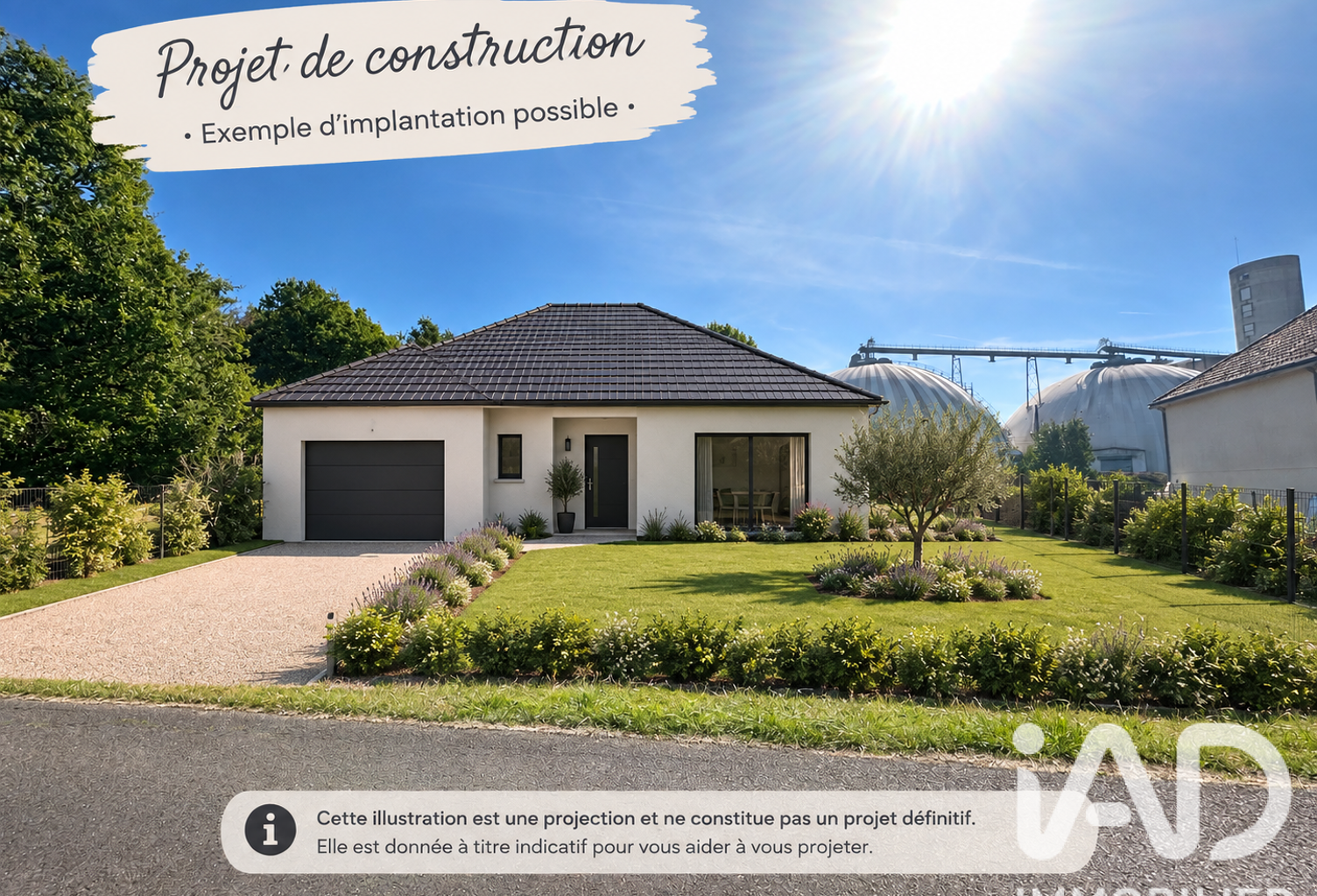 Vente Terrain à bâtir 1 024 m&sup2; — photo 1