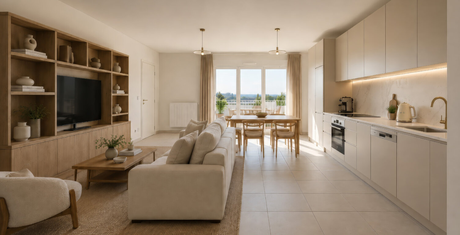 Vente programme neuf T3, T4, T5 63 à 120 m² Bordeaux (33000) — photo 1