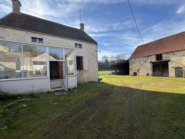 BUNCEY ( proche de CHATILLON SUR SEINE) corps de ferme avec — photo 1