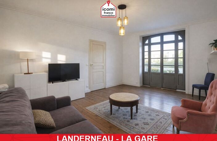 FINISTERE - Landerneau (29800) - A VENDRE - MAISON 140M² - 6 CHAMBRES - GRANDE PIECE DE VIE - 1000M² DE TERRAIN - CENTRE VILLE - PROCHE GARE - SECTEUR RECHERCHE — photo 4