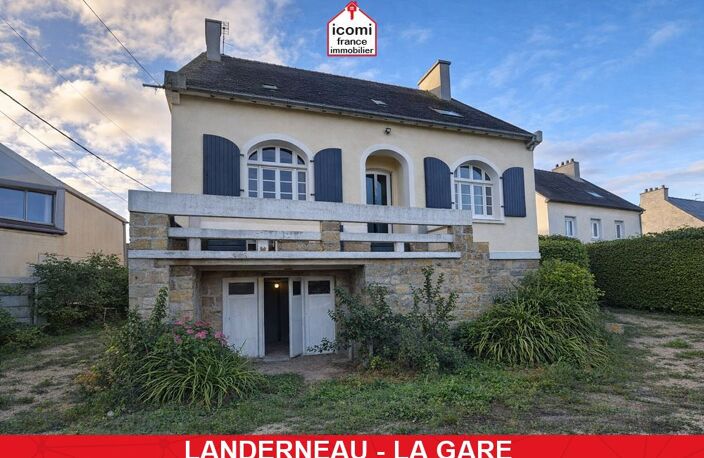 FINISTERE - Landerneau (29800) - A VENDRE - MAISON 140M² - 6 CHAMBRES - GRANDE PIECE DE VIE - 1000M² DE TERRAIN - CENTRE VILLE - PROCHE GARE - SECTEUR RECHERCHE — photo 2