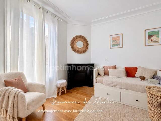 LEVALLOIS-PERRET – 56 M² 3 PIÈCES – 2 CHAMBRES OU BUREAU – CENTRE-VILLE – MÉTRO L3 À 7 MIN – GARDIEN — photo du bien