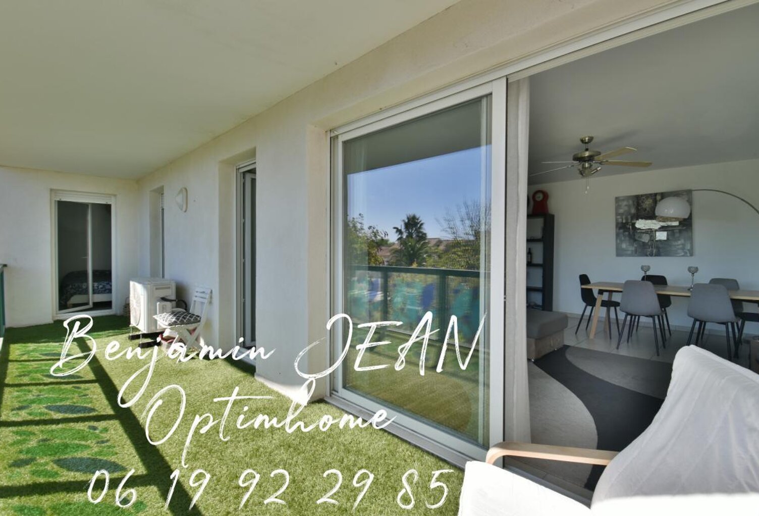 Sérignan – Résidence recherchée, terrasse et box en sous-sol — photo 1