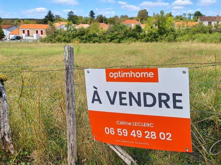 Terrain à vendre de 889m² PEAULT (85) — photo 1