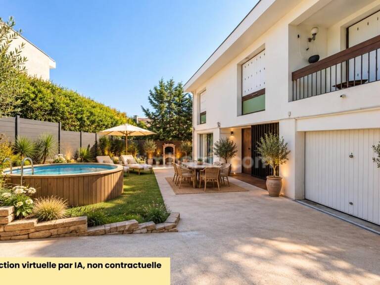 MONTPELLIER (34000) – MAISON INDIVIDUELLE – 6 PIÈCES – 4 CHAMBRES – JARDIN – GARAGE – TOITURE NEUVE — photo 1