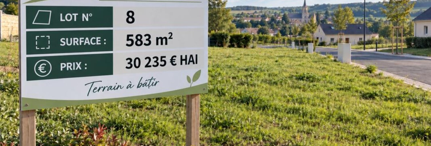 Terrain  583 m² à vendre à Stenay (55700)