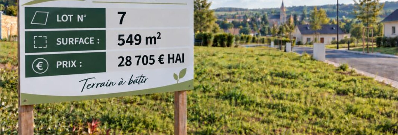 Terrain  549 m² à vendre à Stenay (55700)