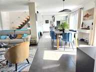 CASSON, JOLIE MAISON FAMILIALE SOUS DOMOTIQUE AVEC PISCINE ET SUPERBE JARDIN PAYSAGE — photo 4