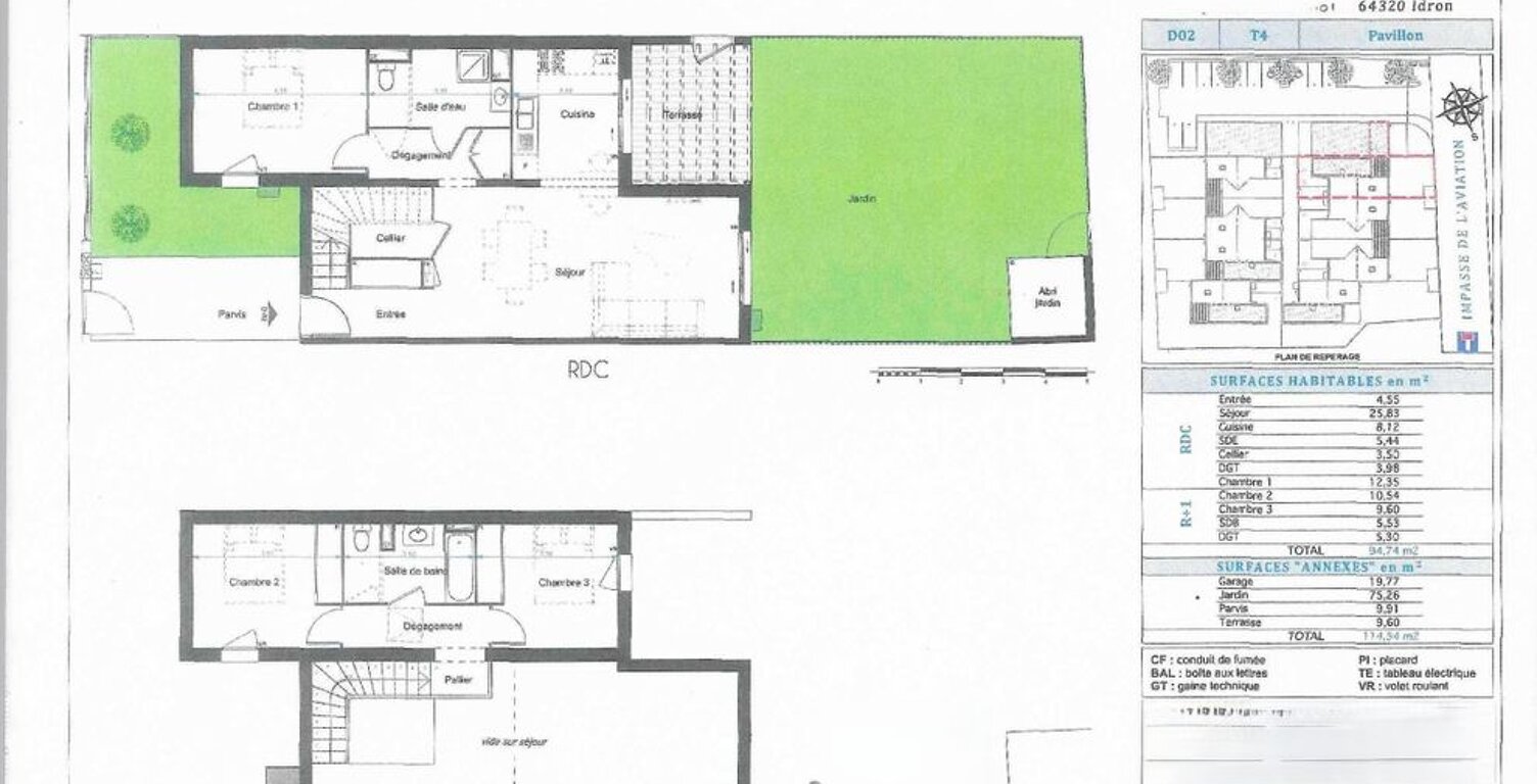 Maison de 94m2 à louer sur Idron — photo 1