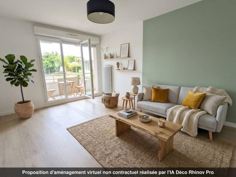 T2 ENTIÈREMENT RÉNOVÉ AVEC BALCON, PARKING ET PISCINE À BRUG — photo 1