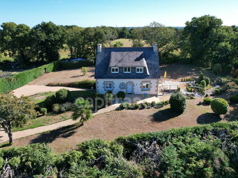 Dpt Côtes-d'Armor (22), à vendre PLOUISY 22200 - limite GRÂCES - Maison 6 pièces 135 m² - vie de plain-pied - jardin paysagé - terrain 3 662 m² - 2 terrasses — photo 1