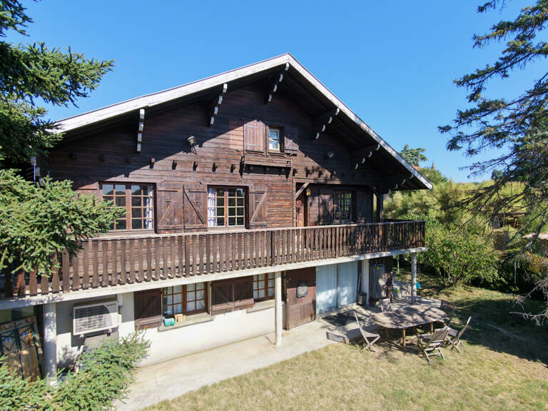 Chalet savoyard de 168m² - Drôme des colines - Saint Uze — photo 1