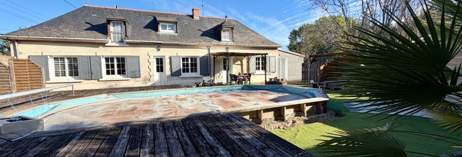 Maison 8 Pièces 141 m² à vendre à Rives-du-Loir-en-Anjou (49140)