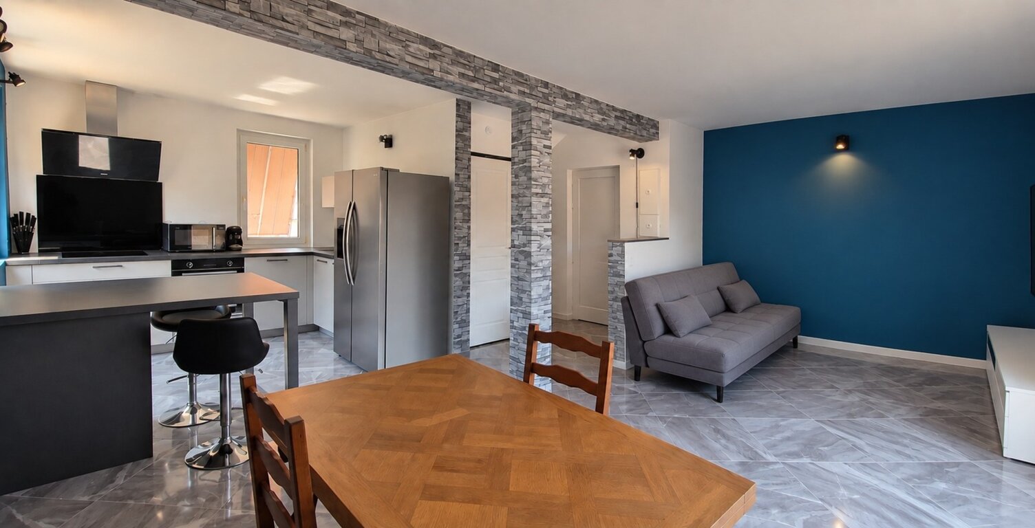 Appartement rénové à vendre 4 pièces BON ENCONTRE (47), proche à pied de toutes les commodités — photo 1