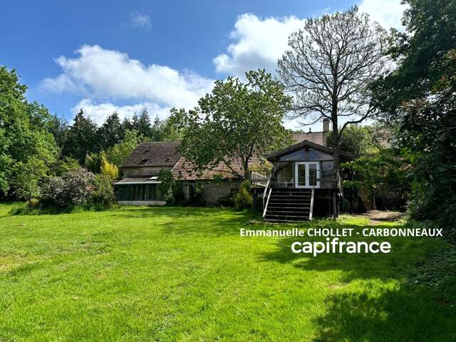 Exclusivité – Propriété de caractère avec étang, dans un écrin naturel préservé du Morvan - proche de SAULIEU (21) — photo du bien