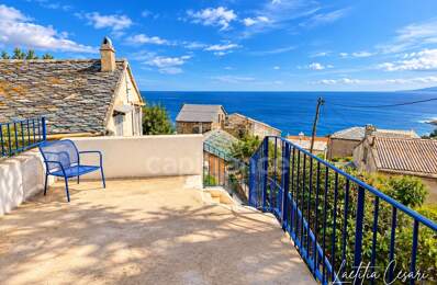 PIETRANERA – Maison de village 100 m² rénovée – Deux logements T3 avec terrasses et vue mer — photo du bien