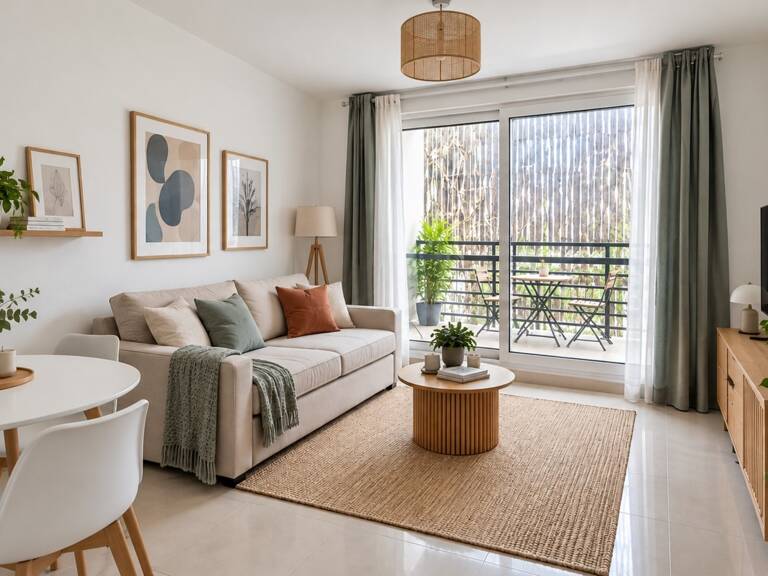 Bagnolet-A vendre studio 18,14 m2 avec terrasse 7 m2-Lumineux-bon état-5mn à pied métro L3 - Proche Montreuil — photo 1