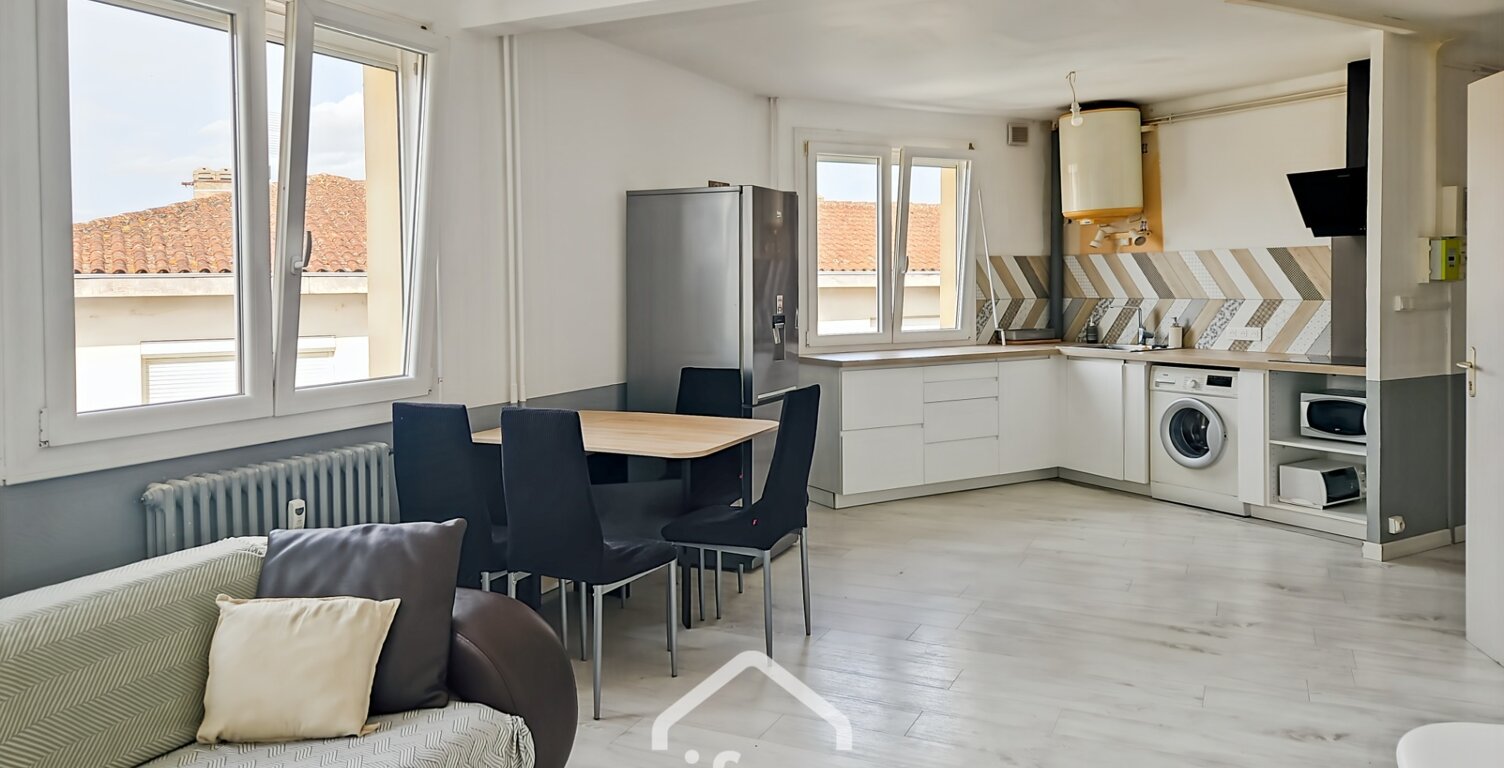Beau T2 meublé lumineux 42 m², Résidence sécurisée avec parking  Agen centre — photo 1