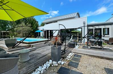 AGON-COUTAINVILLE, à 600 m de la plage, maison d'architecte construite en 2007 de 320 m², avec piscine !!! — photo du bien