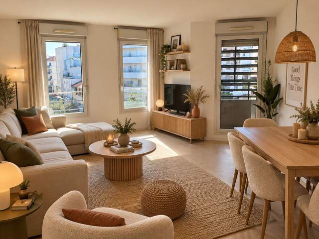 T3 de 69,3 m² à Villeurbanne au prix de vente de 169 200 € — photo du bien