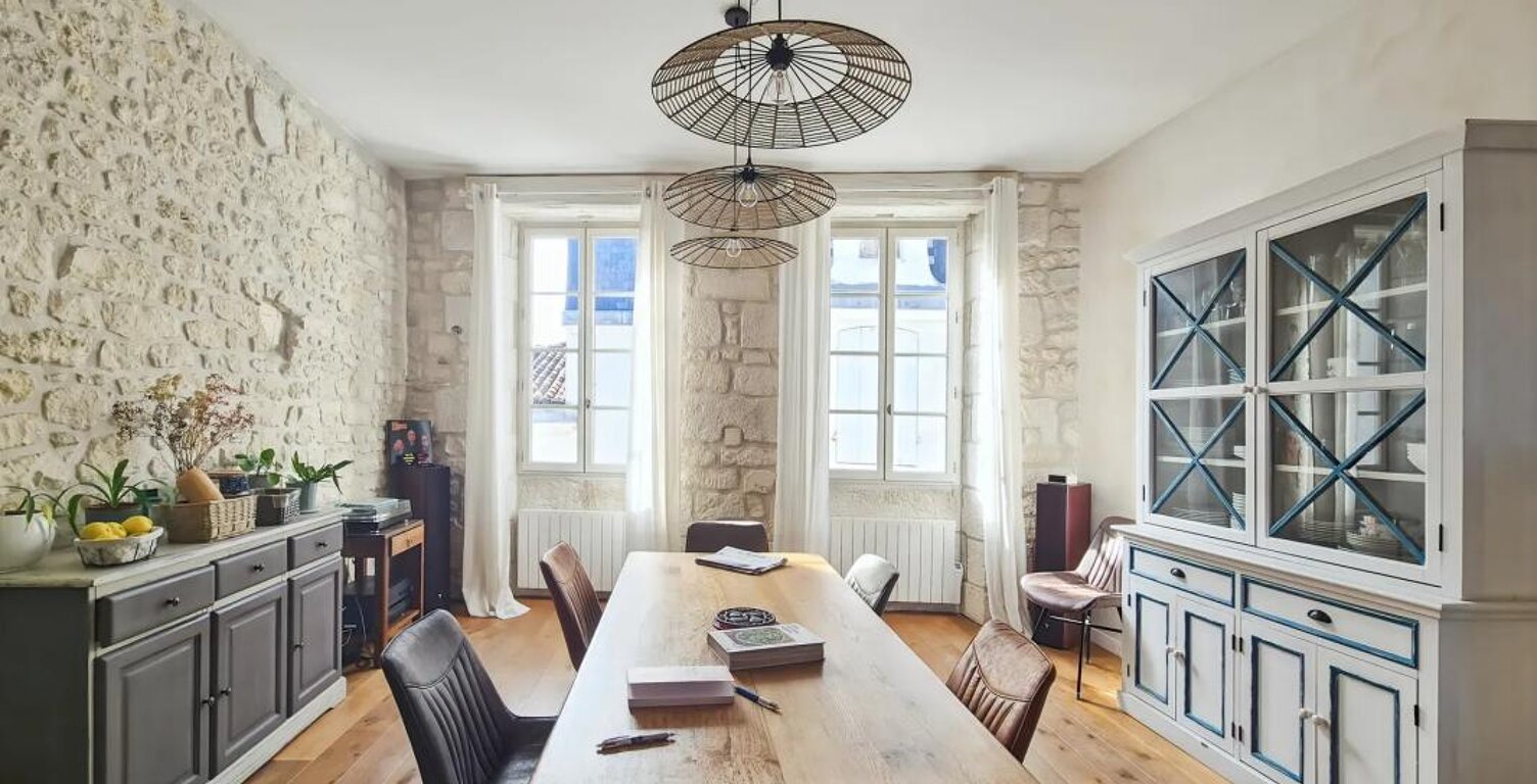 Superbe duplex dans une petite copropriété de caractère en vente à Saintes (17100) — photo 1