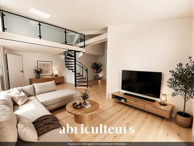 Superbe T3 issu de la rénovation d'une ancienne bergerie en vente à Saint-Cannat (13760) — photo du bien