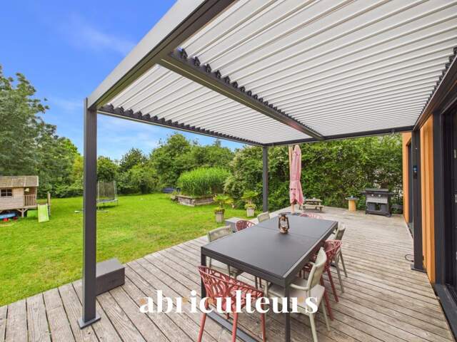 Belle maison contemporaine de 120 m² dans la verdure en vente à Les Touches (44390) — photo du bien
