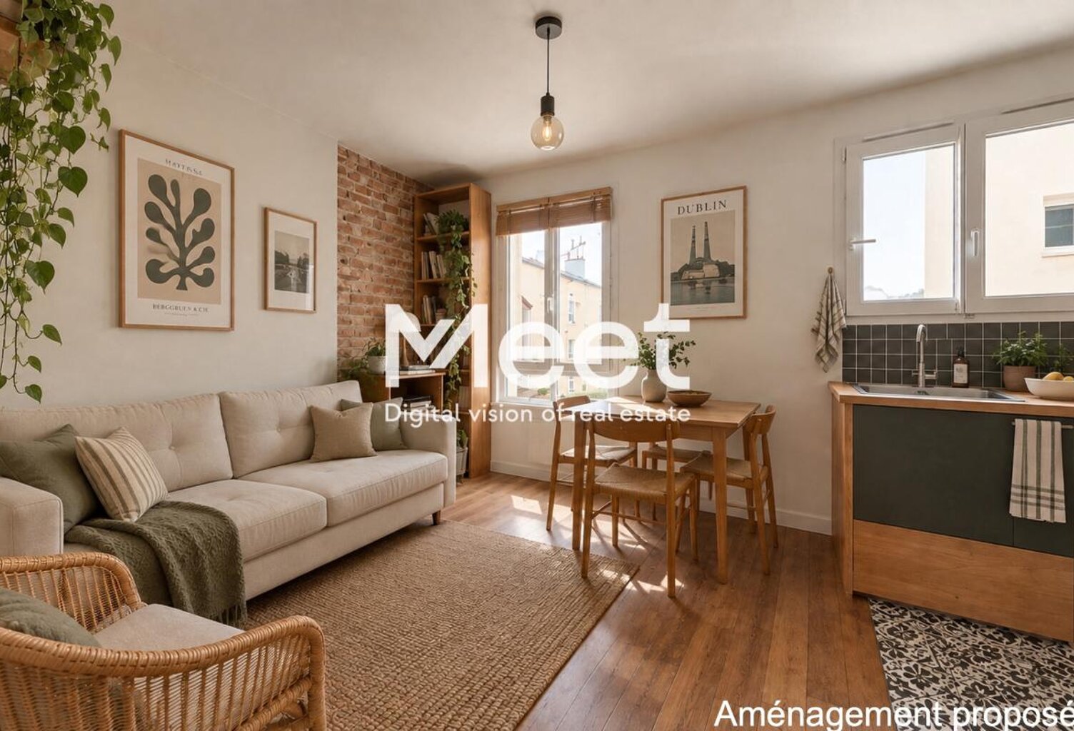 3 pièces - 2 chambres - RER C - VITRY-SUR-SEINE — photo 1