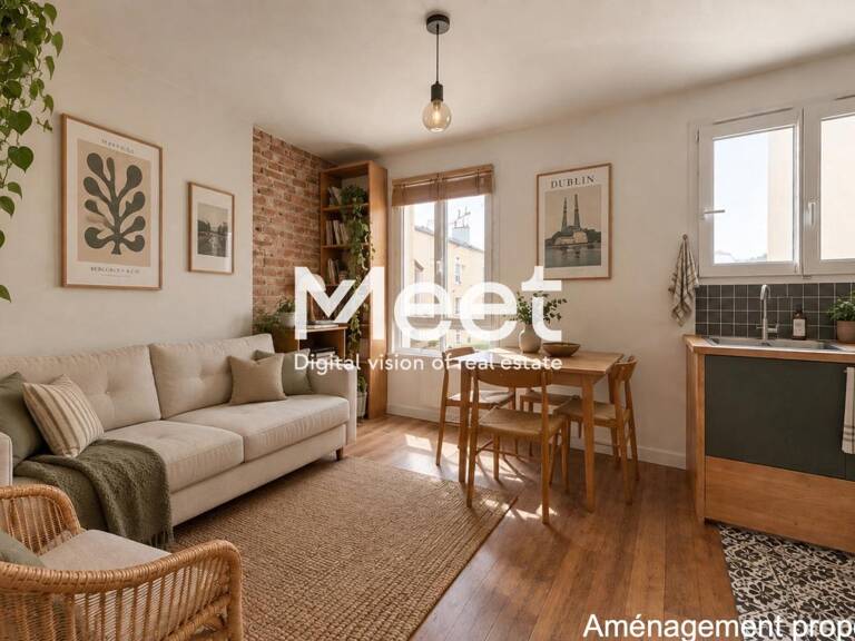 3 pièces - 2 chambres - RER C - VITRY-SUR-SEINE — photo 1