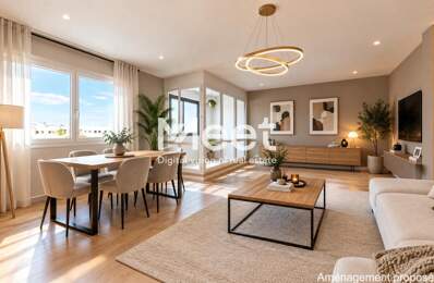 4 pièces - 2 chambres - loggia — photo du bien
