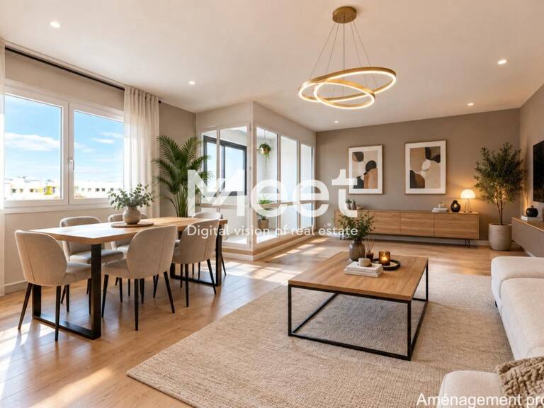 4 pièces - 2 chambres - loggia — photo 1
