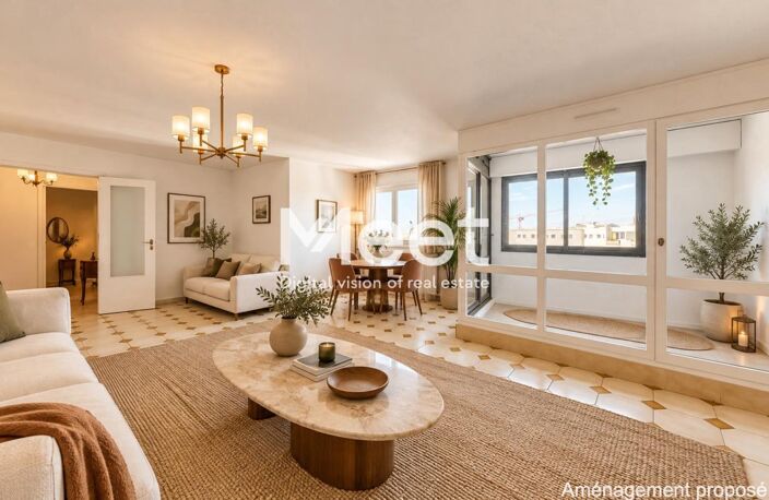 4 pièces - 2 chambres - loggia — photo 3