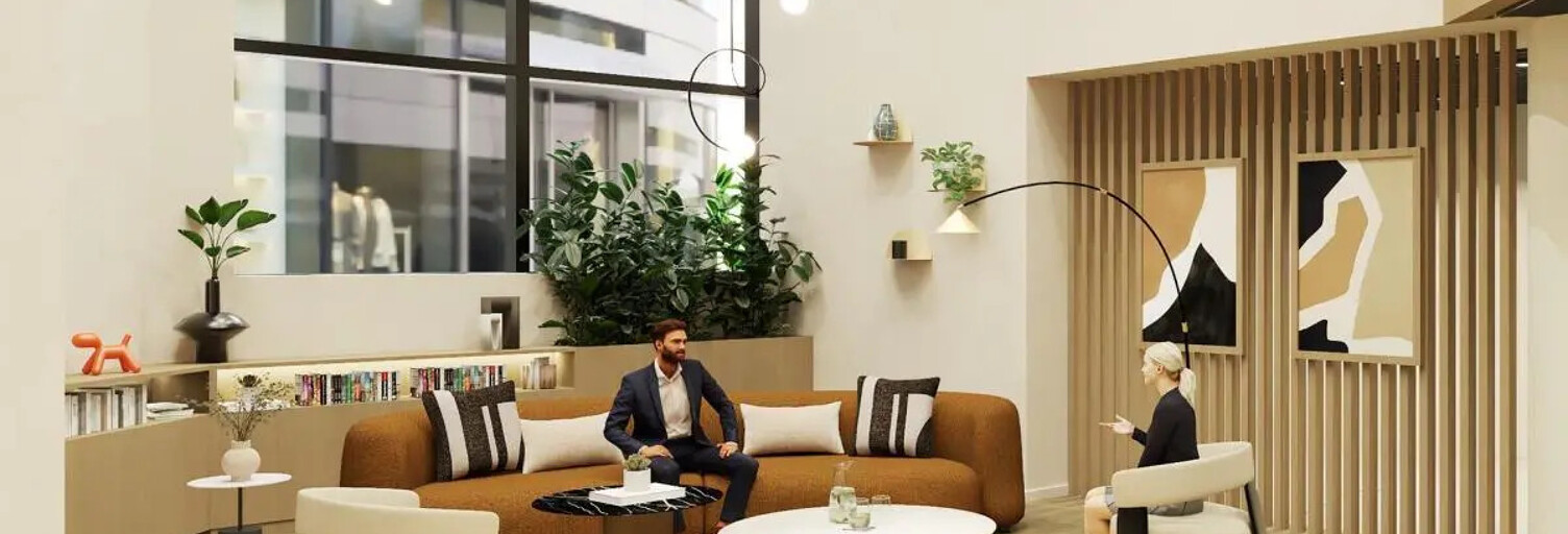 Bureau  1329 m² à louer à Boulogne-Billancourt (92100)