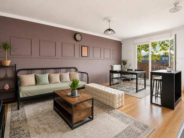 Appartement 4 pièces de 83m² avec balcon à Villeneuve-la-Garenne — photo du bien