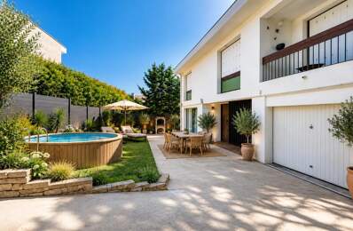 MONTPELLIER (34000) – MAISON INDIVIDUELLE – 6 PIÈCES – 4 CHAMBRES – JARDIN – GARAGE – TOITURE NEUVE — photo du bien