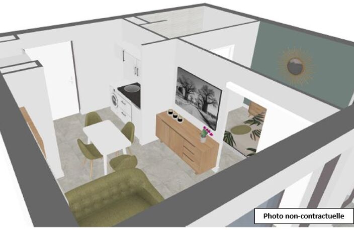 1 KM DU VIEUX PORT APPARTEMENT 33 M² DANS RESIDENCE RECENTE — photo 2