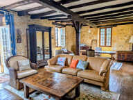 Maison ancienne de caractère, 3 chambres, grand séjour de 60 m², grangette, garage, vue campagne à Saint-Pompont, Périgord Noir — photo 3