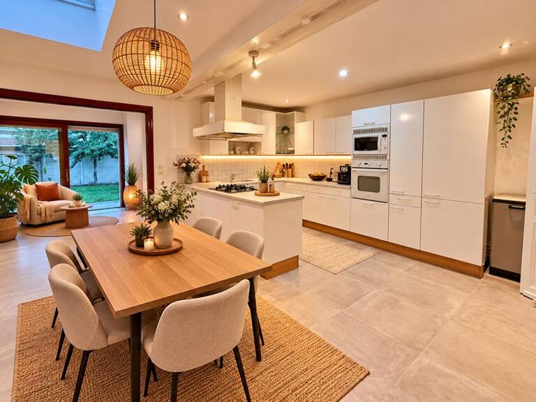 Lens, st ide, maison familiale, 5 chambres, garage, jardin — photo 1