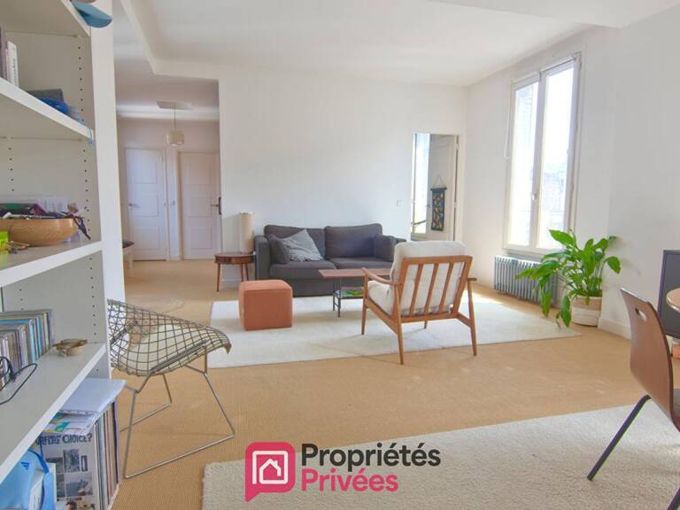 Appartement Boulogne Billancourt 3 pièce(s) 70.10 m2 traversant dernier étage — photo 1