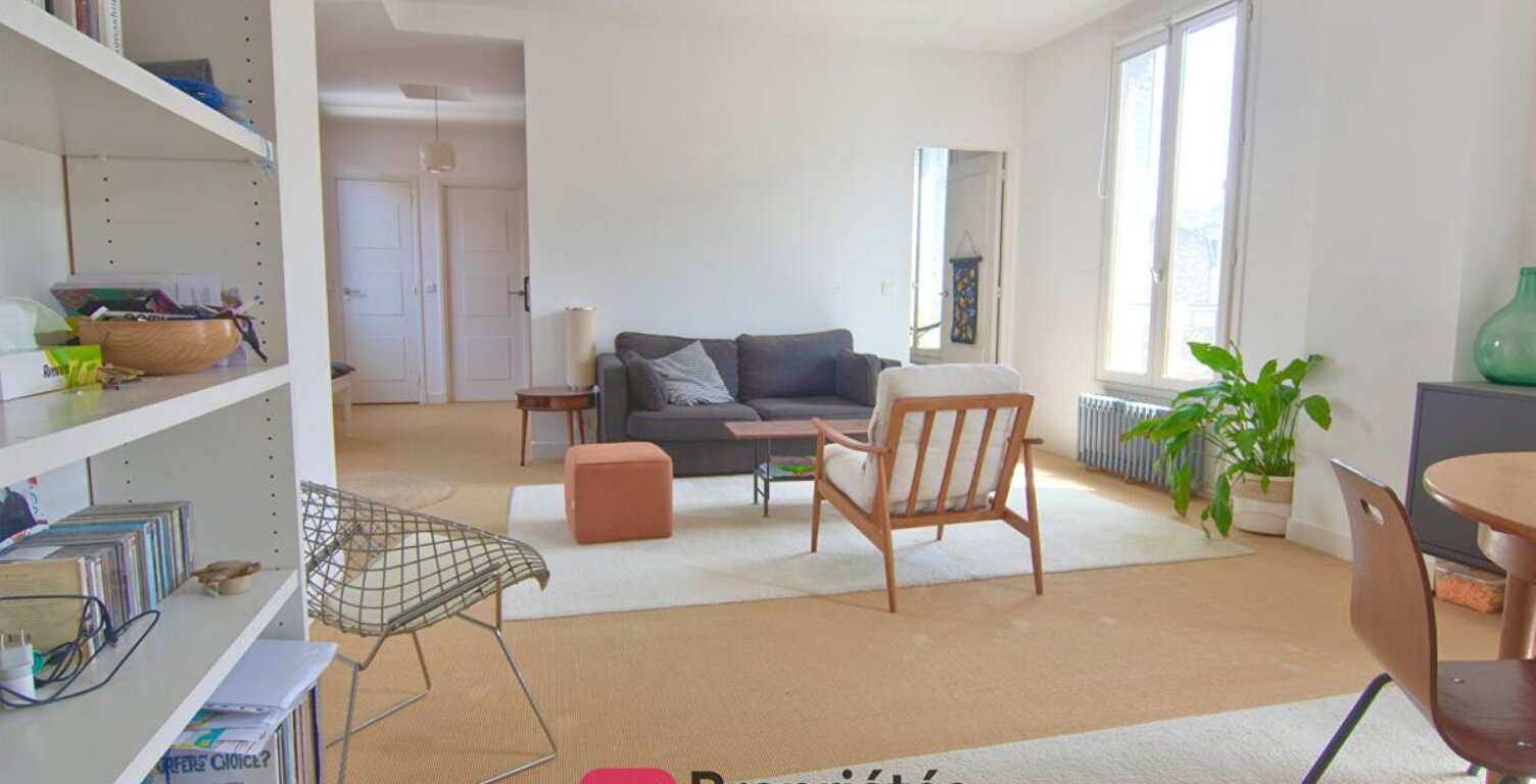 Appartement Boulogne Billancourt 3 pièce(s) 70.10 m2 traversant dernier étage — photo 1