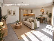 Dpt Hérault (34) Prades Le Lez, Appartement T2 de 47m2 avec — photo 3