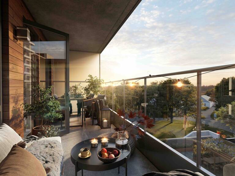 T2 RARE EN ATTIQUE AVEC GRANDE TERRASSE DE 16m²/BORDURE DE CHAMPS/STRASBOURG CENTRE EN 10 MINUTES — photo 1