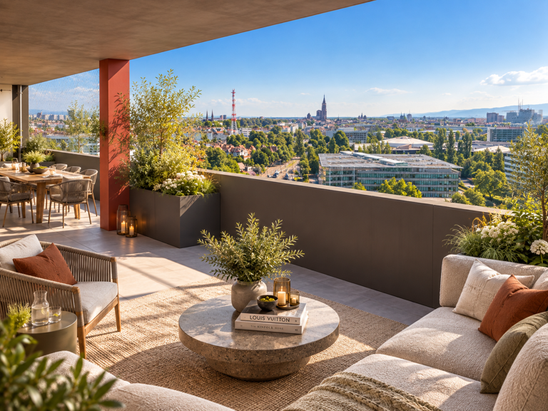 Coup de coeur Wacken – vue impressionnante - terrasse 37m² orientée sud - haut standing — photo 1