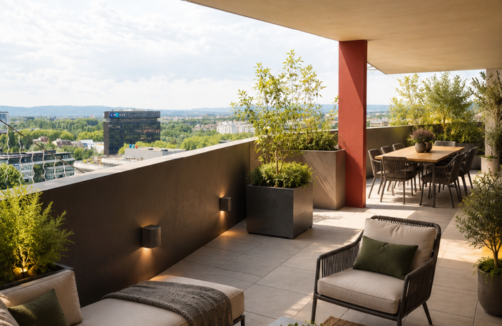 Coup de coeur Wacken – vue impressionnante - terrasse 37m² orientée sud - haut standing — photo 3