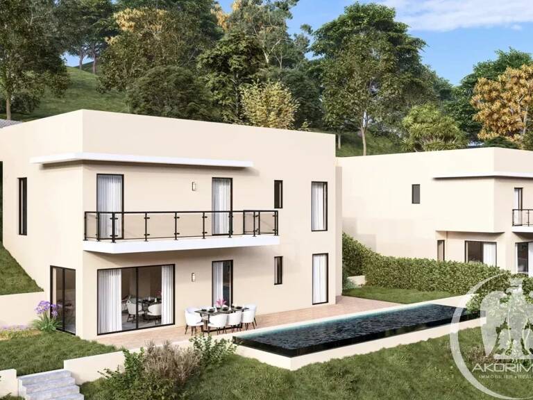 VILLA - MENTON - 133m² - TERRAIN - PARKING - PISCINE — photo 1
