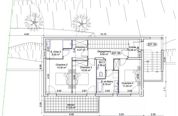 VILLA - MENTON - 133m² - TERRAIN - PARKING - PISCINE — photo 4