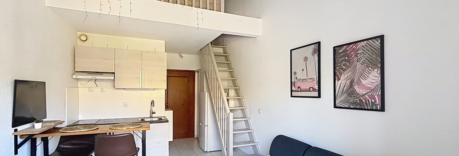 Appartement 1 Pièce 19 m² à vendre à Villeneuve-Loubet (06270)