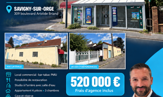 Immeuble  230 m² à vendre à Savigny-sur-Orge (91600)