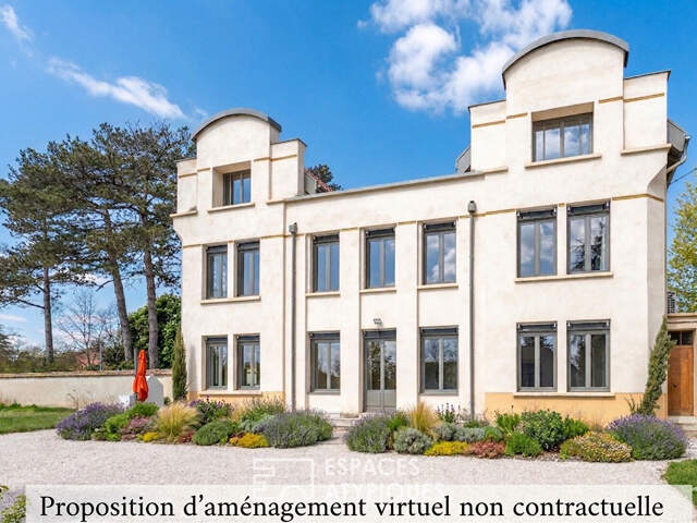 Maison bourgeoise rénovée en fond d'impasse - Tassin bourg — photo du bien